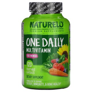 💥pre order💥🇺🇸NATURELO One Daily Multivitamin for Women, 120 Vegetarian Capsules