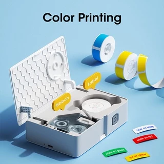 Niimbot N1(B18) เครื่องพิมพ์ฉลาก Barcode QR Code Sticker Office Cable Label Printer Bluetooth Home Storage เสื้อผ้าสินค้าโภคภัณฑ์ Frozen Food Label Printer