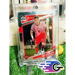 การ์ดนักฟุตบอล  2021-22 Panini Donruss Soccer Road To Qatar  #138 tae-hwan kim RC