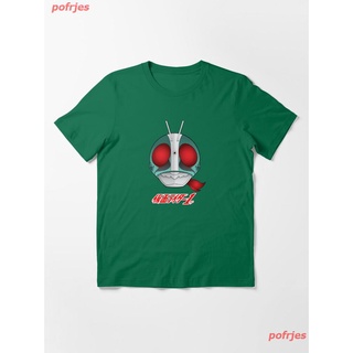 แฟชั่นคลาสสิก2022 Kamen Rider 1 Ichigo Showa Masked Rider Essential T-Shirt เสื้อยืด ดพิมพ์ลาย ดผ้าเด้ง คอกลม cotton ควา