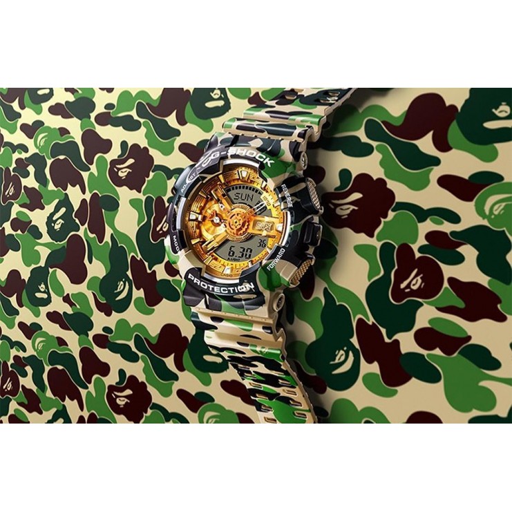 🔴 ลดราคา G Shock bape ของแท้ มือสอง