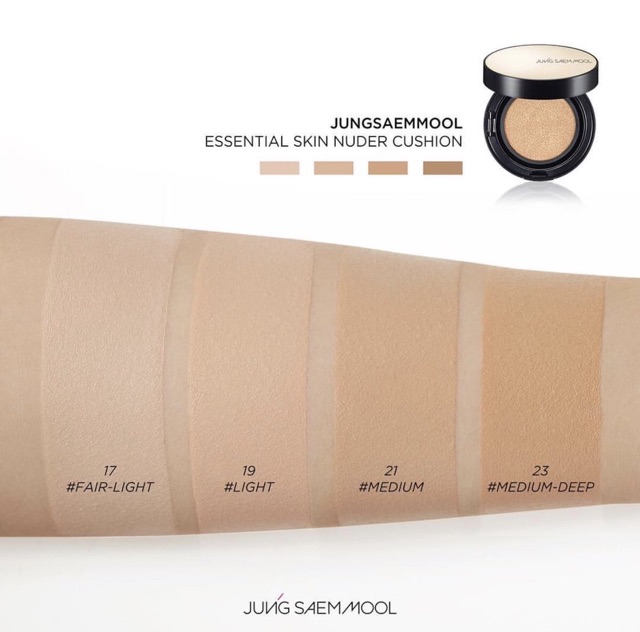 ผลการค้นหารูปภาพสำหรับ Jung Saem Mool Essential Skin Nuder Cushion"