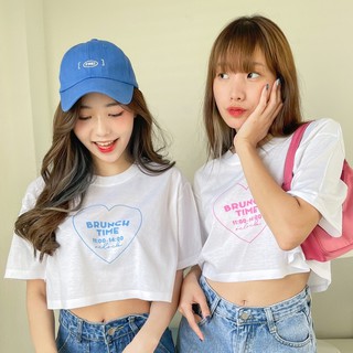 Live336# เสื้อขาว “หัวใจหวาน” S-XXL อก 32-50 สไตล์เกาหลี Dream Big Tshirt โอเวอร์ไซน์ สาวอวบใส่ได้ สีขาว คอกลม เเฟชั่น