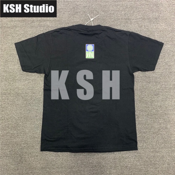 Travis Scott Cactus Jack Mouth Tee High Street Maychao Tour Men and Women Short SleeveTT-shirt #4