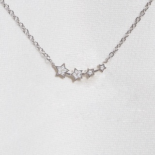 Silvermatters สร้อยคอ คริสตัลดาว 4 ดวง (Four Stars Necklace)