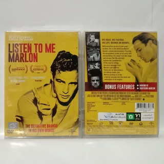 Media Play LISTEN TO ME MARLON / เสียงจริงใจจาก มาร์ลอน แบรนโด (DVD) /S15874D