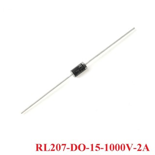 RL207      1000 Volts, 2.0 Ampere  Silicon rectifier Diode Fast Recovery