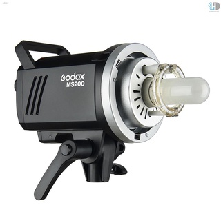 123 Godox Ms200 ไฟแฟลช 200Ws Gn53 5600K Built-In 2.4G ไร้สาย 0.1-1.8S รีไซเคิลสําหรับถ่ายภาพในร่มสตูดิโอ