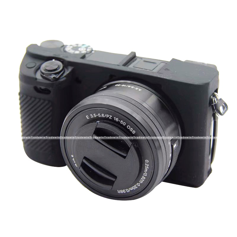 Sony A6000 เคสกล้องยางซิลิโคนอ่อนสําหรับ Sony A6000