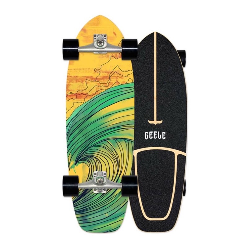 เซิร์ฟสเก็ต Surfskate board carver Geele CX4