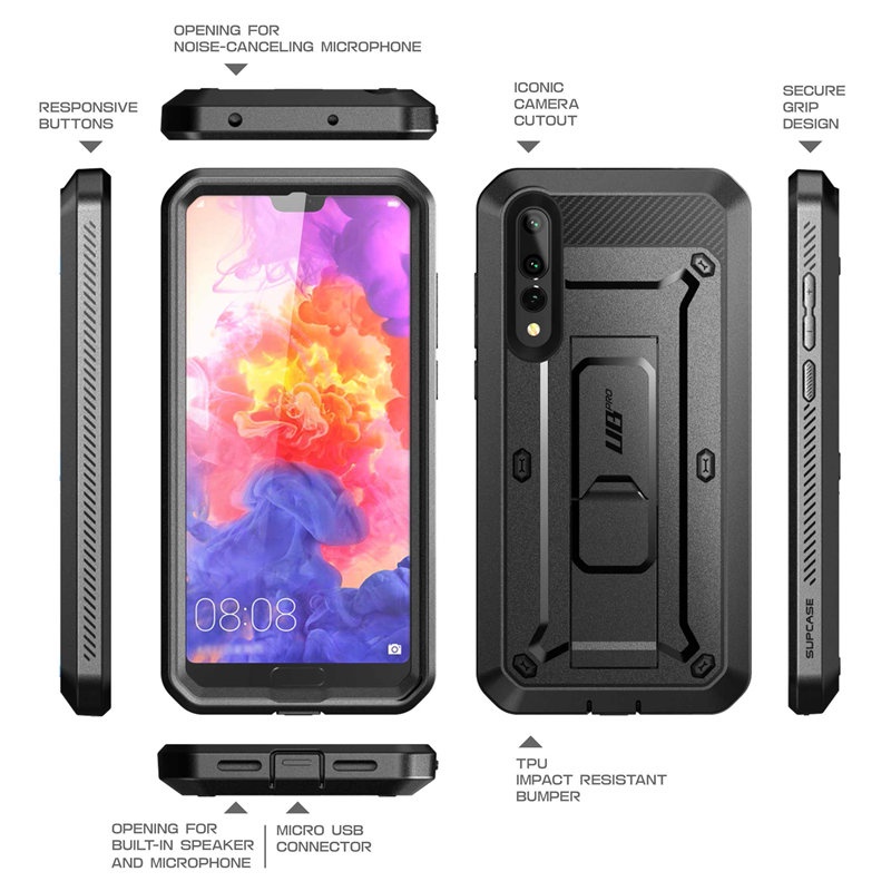 SUPCASE For Huawei P20 Pro Case UB Pro Heavy Duty Full-Body Rugged ...