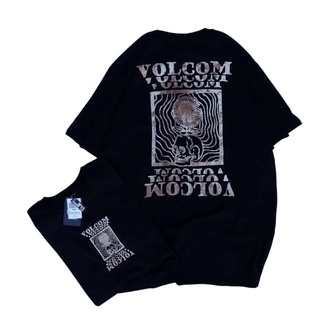 [S-5XL]Volcom 347 เสื้อเล่นเซิร์ฟ - เสื้อยืด - ผ้าสีทอง