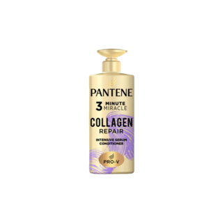 [ใหม่] PANTENE แพนทีน Collagen Repair ครีมนวดผมเซรั่ม สูตรผมแห้งเสีย 450 มล.|Intensive Serum Conditioner 450 ml