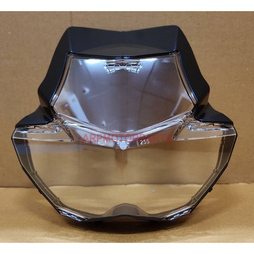 กระจก ฝาครอบ กรอบ ไฟหน้า ยามาฮ่า YAMAHA รุ่น เอ็ม-สเเลช M-SLAZ ปี 15-18 # 1000-255-00