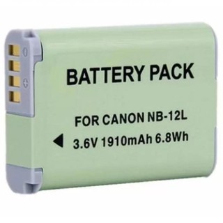 แบตเตอร์รี่กล้อง Canon Digital Camera Battery NB-12L (Green)