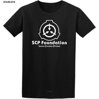 Wanyg เสื้อยืดผ้าฝ้าย 100% พิมพ์ลายโลโก้ Scp Basic Products Safe Protect Fan Scp Wiki ใส่สบาย ของขวัญวันเกิดวันพ่อ สําหร