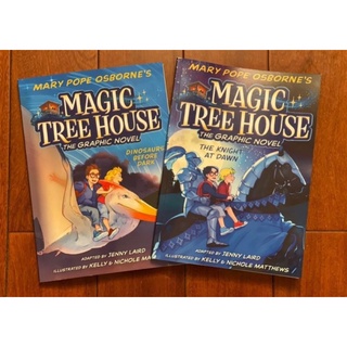 หนังสือชุด Magic Tree House the Graphic Novel 2 เล่ม วรรณกรรมเยาวชน ภาษาอังกฤษ ในรูปแบบ Comic Book พร้อมส่ง