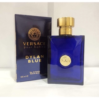 น้ำหอม VERSACE Pour Homme Dylan Blue EDT100 ml. *กล่องขาย*【ของแท้ 100 % 】ส่งฟรี 📦🛵🚚📦🛵🚚