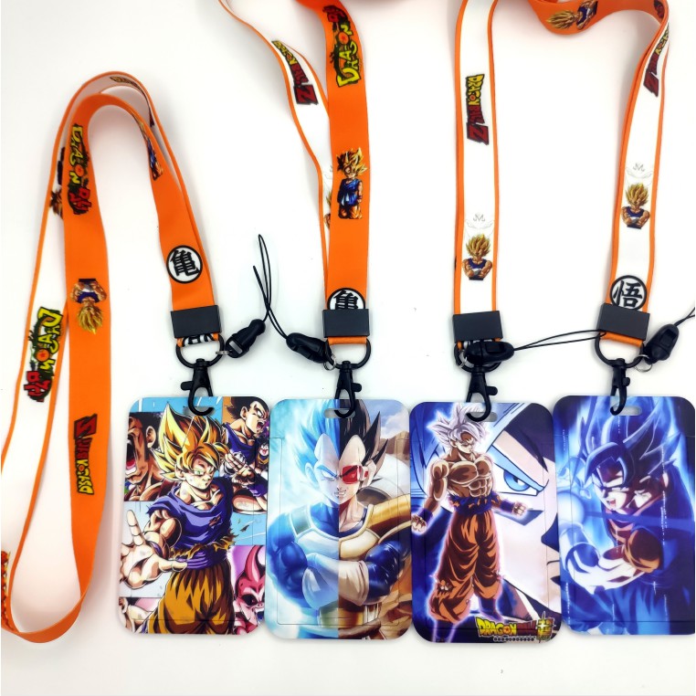 Dragon ball Goku dragon ball dragon ball Card Holder Key Case EasyCard Holder พวงกุญแจการ์ตูนทํางาน Permit Card EasyCard Ticket Holder Induction Protective Case Card Holder Card