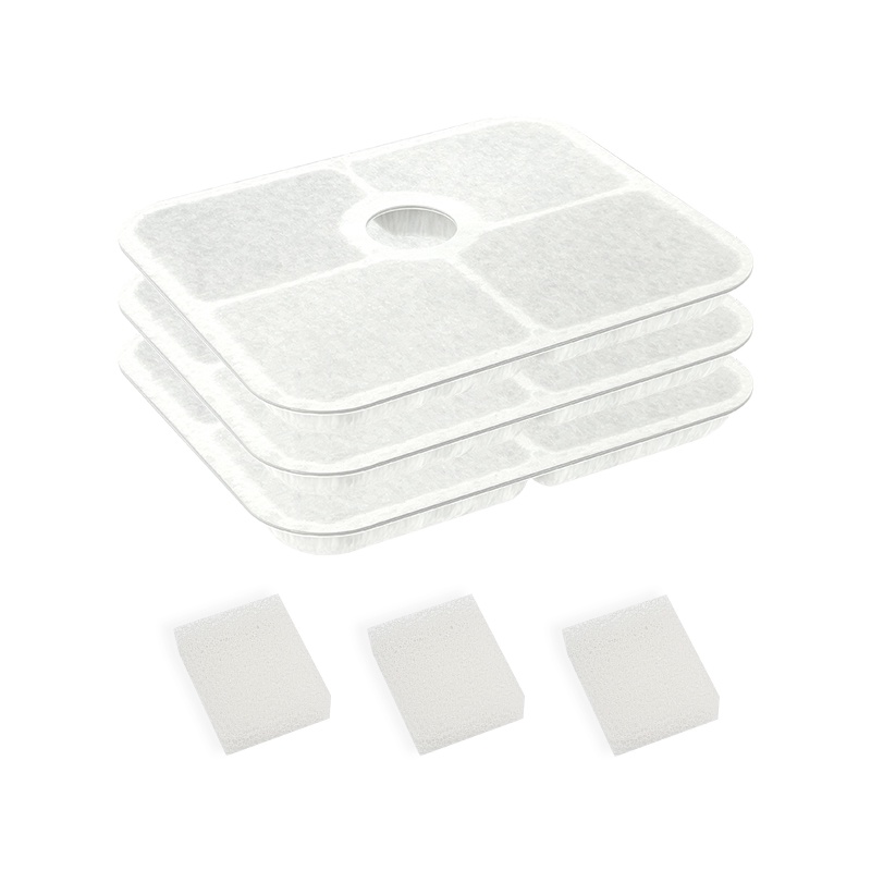 Petoneer เพ็ทโอเนียร์ ไส้กรองรีฟิลของน้ำพุแมว แพ็คละ 3 ชิ้น  สำหรับน้ำพุรุ่น FRESCO MINI PRO