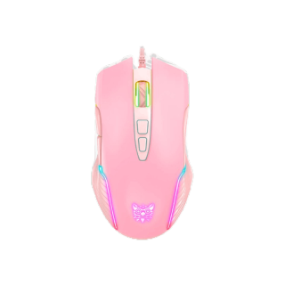 Onikuma CW905 Sakura / Mizu / Yuki / Fuji Gaming Mouse เม้าส์เกมมิ่ง ออฟติคอล ความไว 6400 DPI แสงไฟ RGB #Qoomart