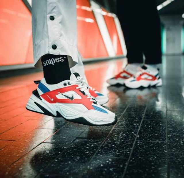 nike m2k tekno team orange