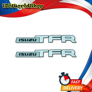 สติ๊กเกอร์ Sticker ISUZU TFR สี Silver, Black Tfr Isuzu 2, 4 ประตู ปี1992 - 2002