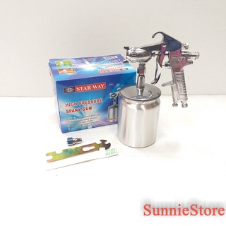 STARWAY W-71S กาพ่นสี กาล่าง HIGH PRESSURE SPRAY GUN