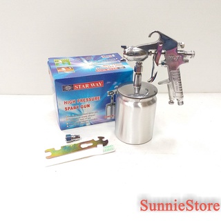 STARWAY W-71S กาพ่นสี กาล่าง HIGH PRESSURE SPRAY GUN