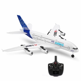 เครื่องบินบังคับวิทยุWLtoys A380ระบบ3CH 2.4GH ระบบไฟฟ้าชาร์จแบตเตอรี่อุปกรณ์พร้อมเล่น