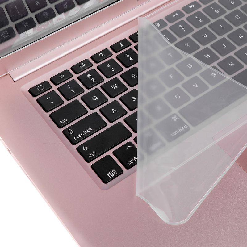 ✦LILY Keyboard Cover Universal  Clear Protective Film Silicone 14" Notebook Laptop PC Computer