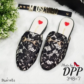 398-7 รองเท้าทรงslipper วัสดุที่ใช้คุณภาพดี