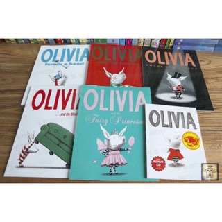 หนังสือนิทานภาษาอังกฤษ Olivia Collection เล่มใหญ่ set 6 books+1 CD