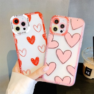 เคสมือถือ แบบนิ่ม สีชมพู สีแดง สําหรับ VIVO Y53S Y51 Y51A Y31 2021 Y33S Y21S Y21 Y52 Y72 5G Y15S Y15A Y20 Y20i Y12S Y12A Y20s G Y30 Y50 Y30i Y12 Y15 Y17 U10