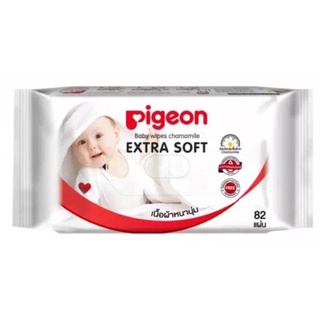 pigeon baby wipe camomile ทิชชู่เปียก ทำความสะอาด สำหรับเด็กแรกเกิด baby wipes wet tissue เบบี้