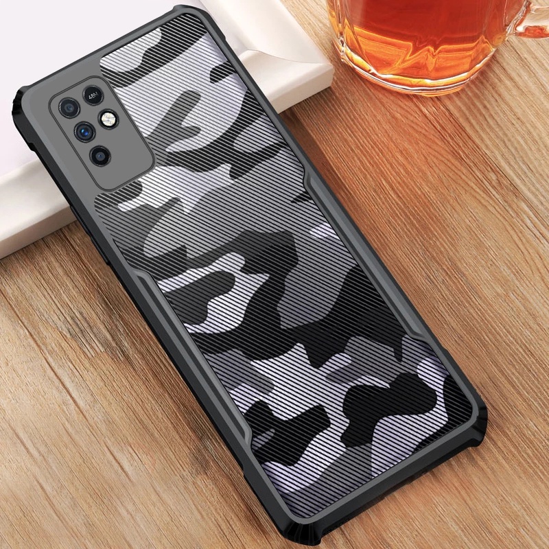 [ผลิตภัณฑ์ใหม่]เคสใสแบบนุ่ม Infinix Note 8 Note 10 Note 10 Pro Hot 10S Hot 10T ปลอกป้องกัน TPU ลายพราง