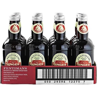 🌟พร้อมส่ง🌟Fentimans Ginger Beer 275 ml. 12 bottles เฟนติเมนส์ จินเจอร์ เบียร์ 275 มล. 12 ขวด