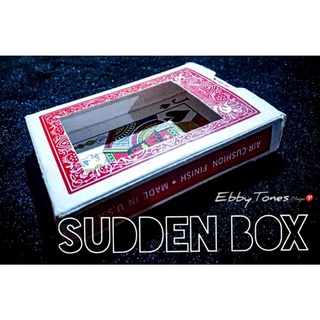 อุปกรณ์ของเล่นมายากลกล่องเสกการ์ดในพริบตา(Sudden Box)