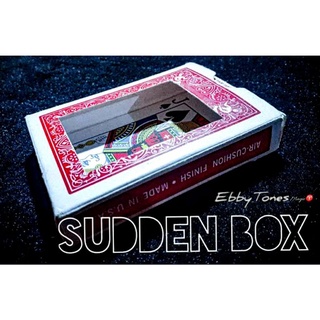 อุปกรณ์ของเล่นมายากลกล่องเสกการ์ดในพริบตา(Sudden Box)