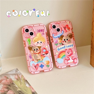 เคส สำหรับ ไอโฟน เคสซิลิโคน 13 promax  เคสนิ่ม เนื้อซิลิโคน สำหรับ iPhone 11 12 เรืองแสงผู้หญิง HEY TPU-C265  เรืองแสงหม