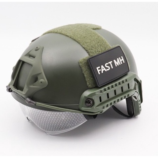 Mens adults protection gear equipment Helmet style pjmh Helmet with lens glasses Accessories  Helmet climing jupming helme