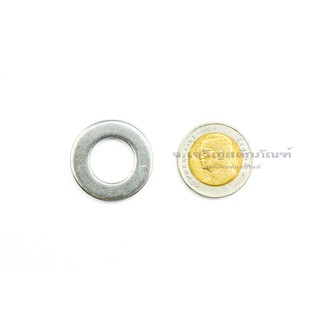 แหวนอีแปะ M14 (แพ็คละ 12 ตัว) แสตนเลส แหวนรองน็อตสแตนเลส Stainless Steel Washer Stainless Steel 304