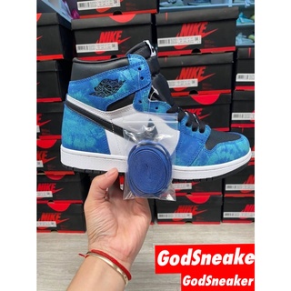 [ พร้อมส่ง ] Air Jordan 1 Retro High  " TIE DYE " Size 40 - 46 [ H12 ]