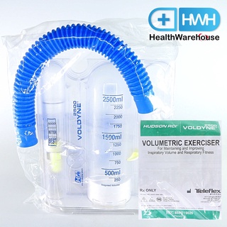 ที่บริหารปอด 2500 mL Spirometer Exercise Volumetric อุปกรณ์ดูด เป่า บริหารปอด