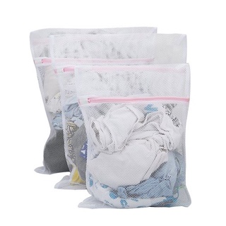 ถุงซักผ้า ถุงซักผ้าใหญ่ Washing bag ถุงซักผ้าแบบดี ขนาด 60x60 cm ถุงตาข่าย ถุงซักผ้าหยาบ ถุงซักผ้านวม ถุงใส่ผ้าซัก T1830