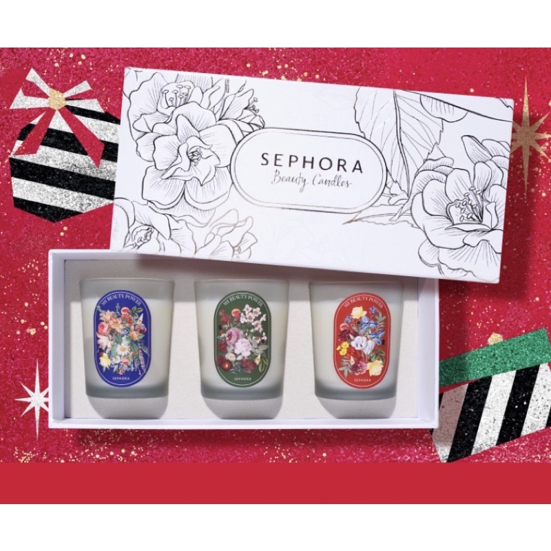 Sephora  Holiday Candle Set