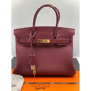 Hermes หนังแท้ Size.30cm [ori]