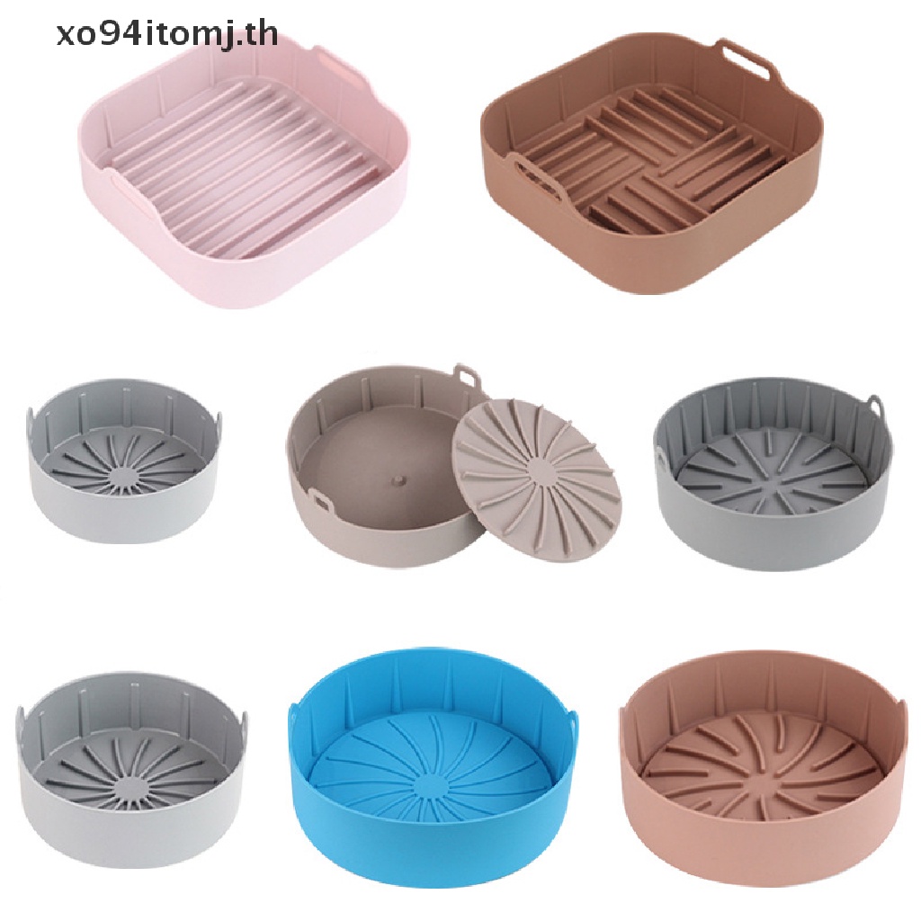 Xotomj หม้อทอดไร้น้ํามัน ซิลิโคน อเนกประสงค์ อุปกรณ์เสริม สําหรับหม้อทอดไร้น้ํามัน