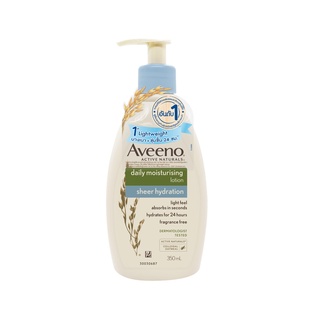 AVEENO DAILY MOISTURISING LOTION SHEER HYDRATION อาวีโน่ เดลี่ มอยส์เจอร์ไรซิ่ง โลชั่น เชียร์ ไฮเดรชั่น 350 มล. 20661