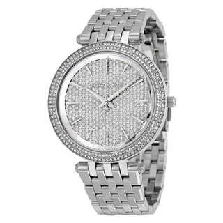 MICHAEL KORS Darci Crystal Pave Dial Stainless Steel Ladies Watch MK3437